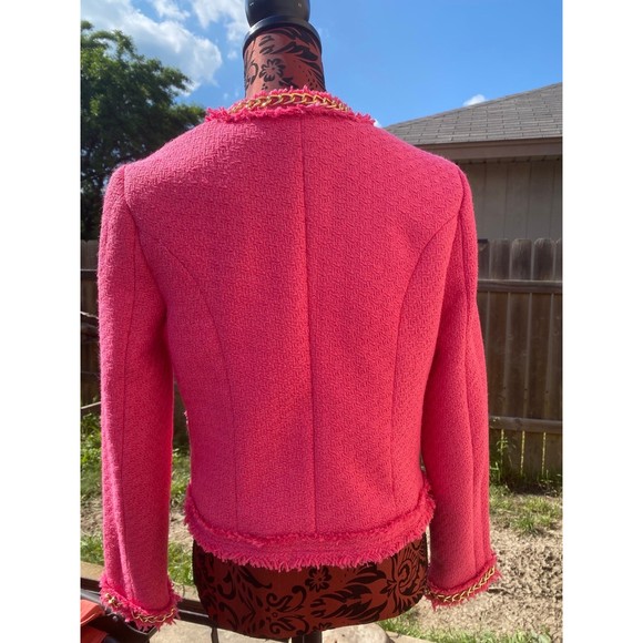 Pink and gold fitted blazer(short) - Picture 5 of 6